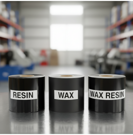 Термотрансферная лента (риббон) RESIN, WAX, WAX RESIN